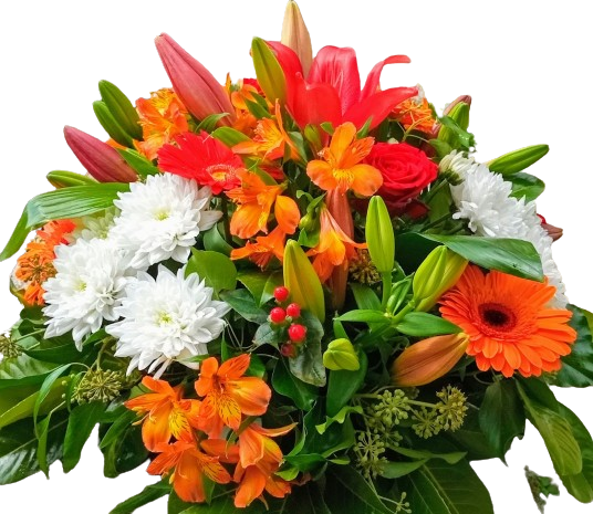 Composition fleurs variés